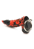 Creature Cocks Fire Demon Keychain - Black/Metal/Red