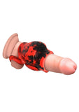 Creature Cocks Hell Hound Silicone Penis Sleeve and Ball Stretcher