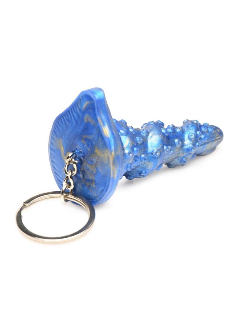 Creature Cocks Lord Kraken Keychain - Blue/Metal