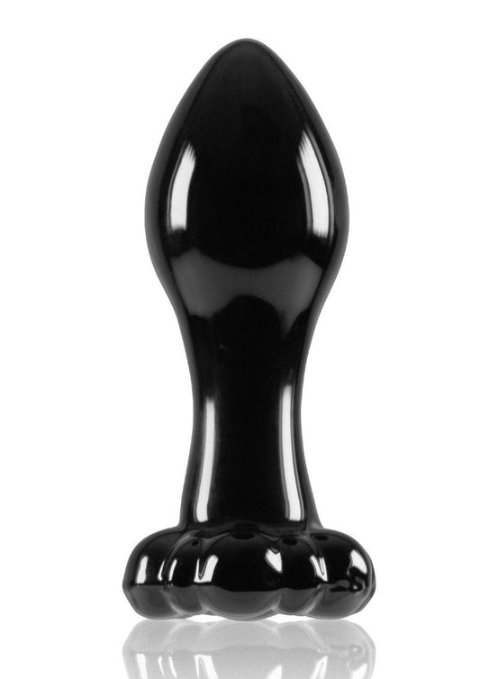 Crystal Premium Glass Flower Probe - Black