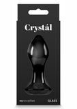 Crystal Premium Glass Gem Probe - Black