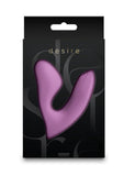 Desire Demure Rechargeable Silicone Wearable Dual Motor Vibrator with Clitoral Stimulator