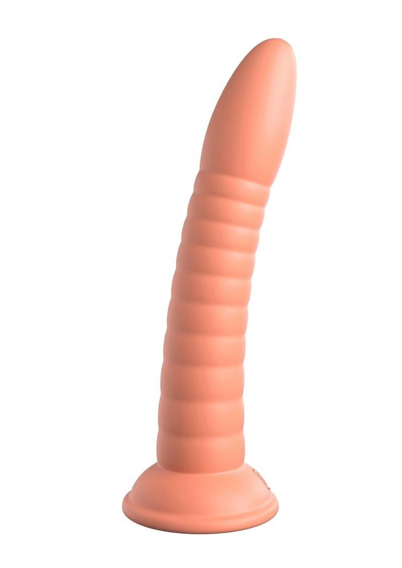 Dillio Platinum Wild Thing Silicone Dildo - Orange - 7in