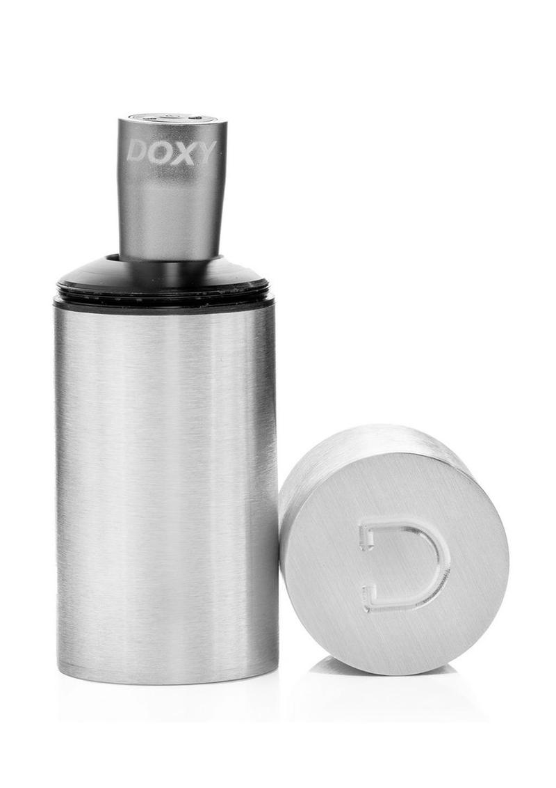 Doxy Bullet Rechargeable Aluminum Vibrator - Metal/Silver