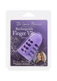 Dr. Laura Berman Rechargeable Silicone Finger Vibrator