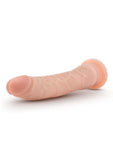 Dr. Skin Plus Posable Dildo with Suction Cup - Vanilla - 9in