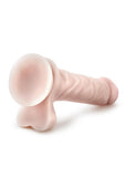 Dr. Skin Cock 1 Dildo with Balls and Suction Cup - Vanilla - 9in