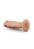 Dr. Skin Dr. Small Dildo with Suction Cup - Flesh/Vanilla - 6in