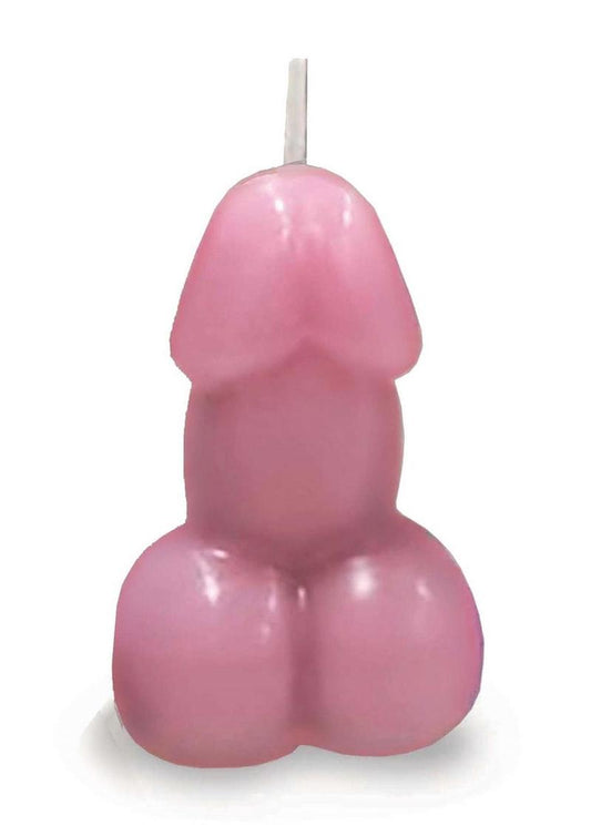 Eden's Candle Vanilla Scented Penis - Pink/Rose