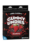 Edible Male Gummy Undies - Strawberry