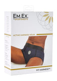 Em.Ex.. Active Harness Wear Fit Harness Boy Shorts - 2x