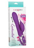 Enchanted Kisser Rechargeable Silicone Thrusting Rabbit Vibrator