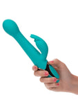 Enchanted Oscillate Rechargeable Silicone Rabbit Vibrator - Blue