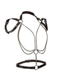 Euphoria Collection Multi Chain Halter - Black - Plus Size