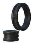 Fantasy C-Ringz Max-Width Silicone Cock Rings - Black