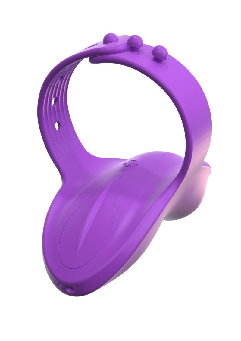 Fantasy For Her Finger Vibe Vibrating Massager Multi Function Waterproof Rechargeable Silicone - Purple