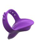 Fantasy For Her Finger Vibe Vibrating Massager Multi Function Waterproof Rechargeable Silicone - Purple