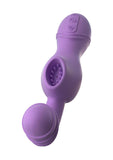 Fantasy For Her Tease N' Please Her USB Rechargeable Silicone Clitoral Stimulator Waterproof - Purple - 6.5in