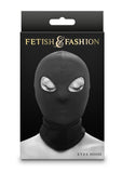 Fetish and Fashion Eyes Hood - Black - One Size