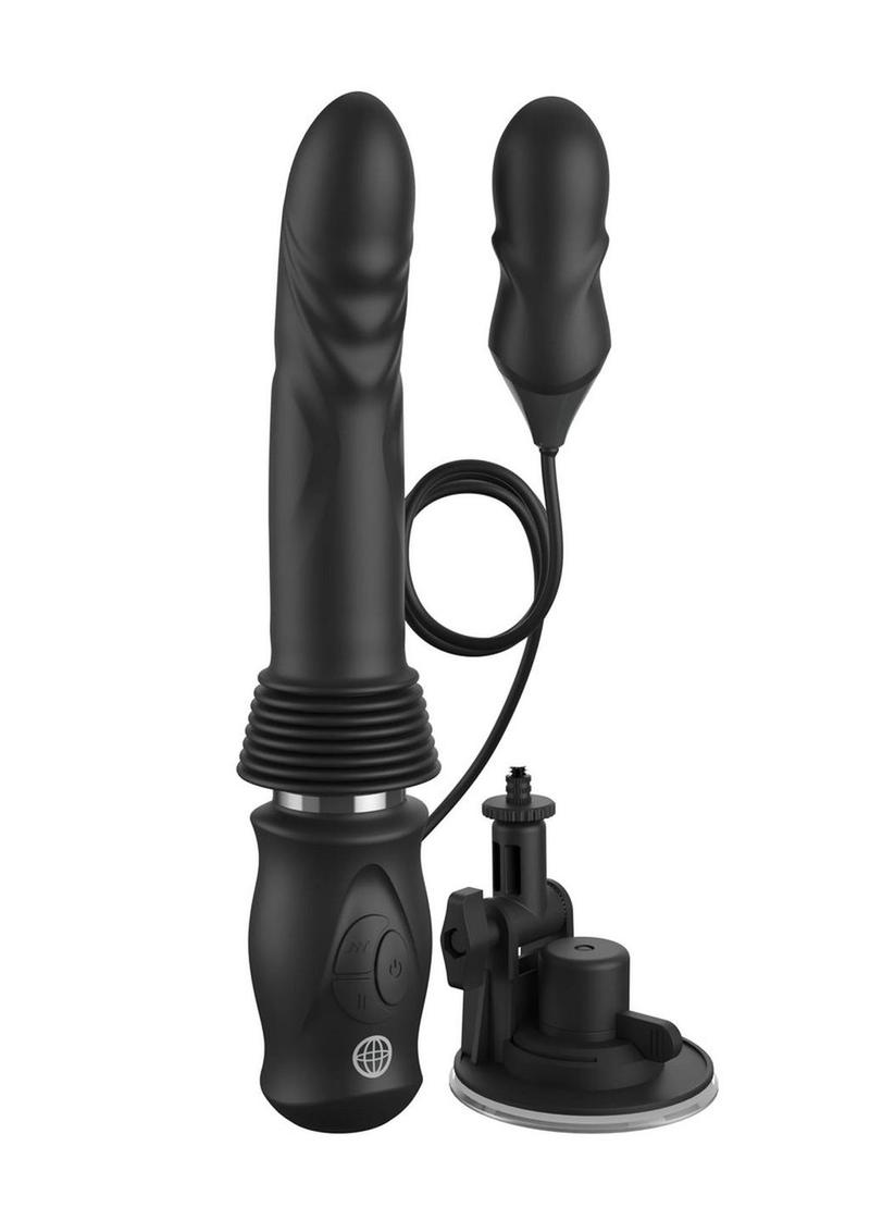 Fetish Fantasy Series Ultimate Silicone Rechargeable Thruster - Black