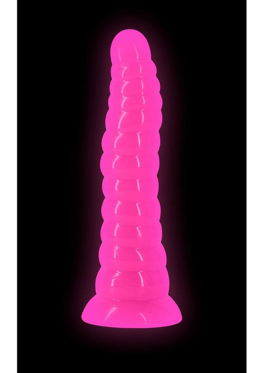 Firefly Nymph Glow In The Dark Dildo - Glow In The Dark/Pink