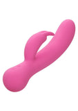 First Time Silicone Rechargeable Bunny Rabbit Vibrator - Pink