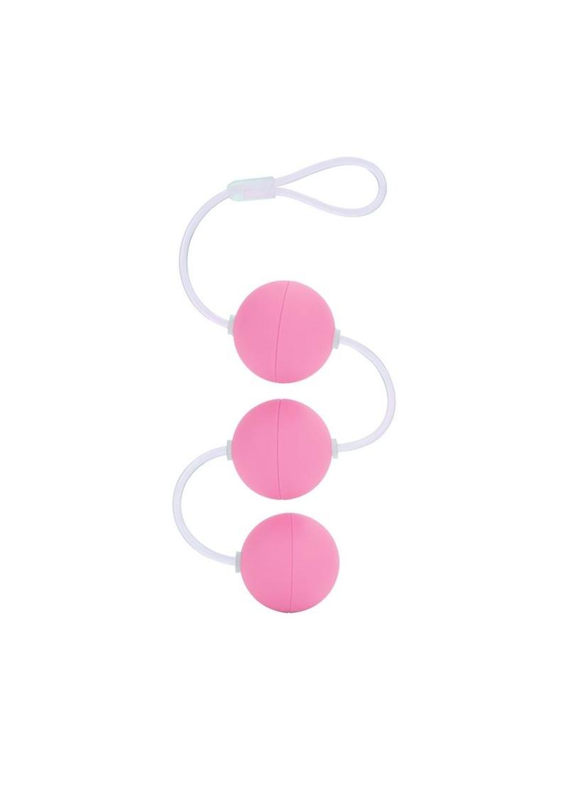 First Time Triple Lover Kegel Balls - Pink
