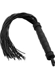 Frisky Punish Me Silicone Flogger - Black