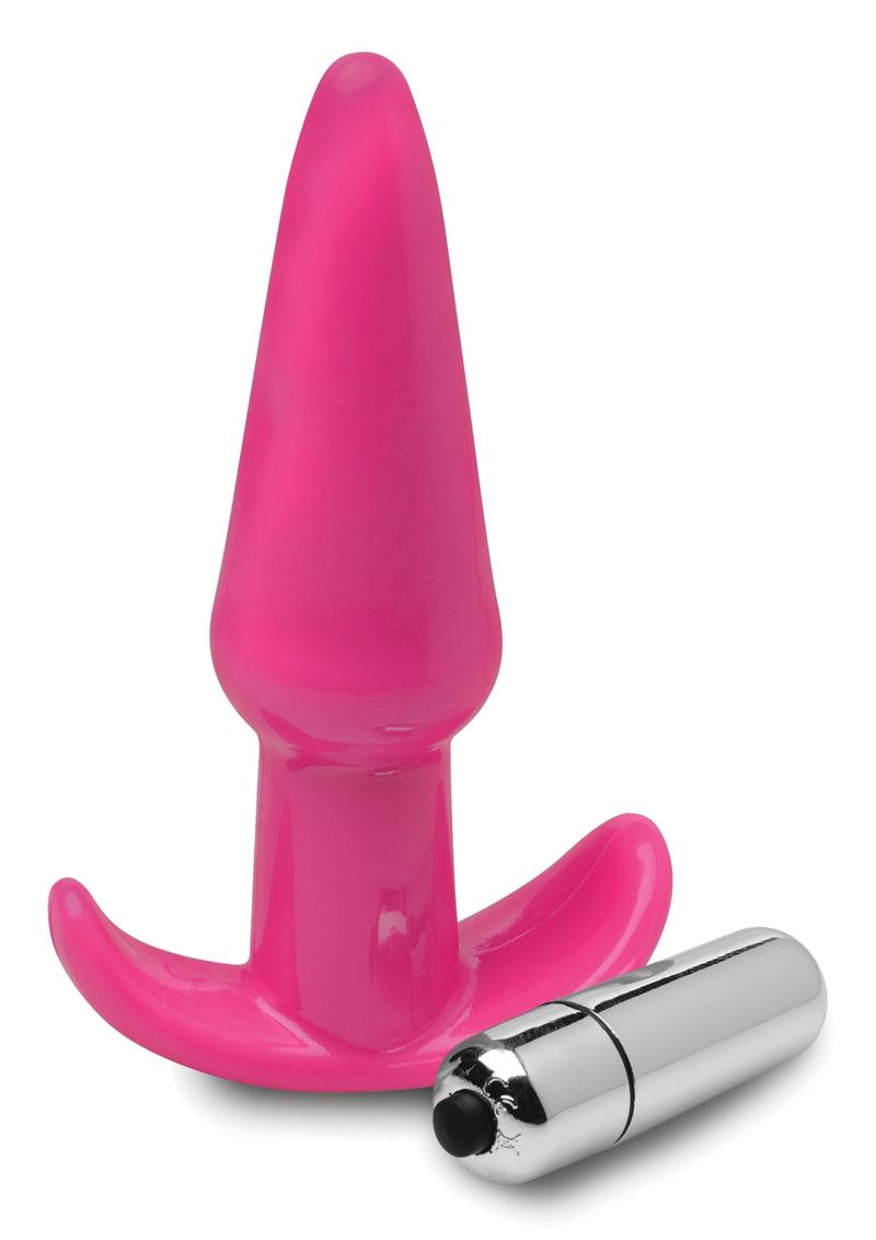 Frisky Thrilling Pink Smooth Anal Plug - Pink