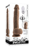 Full Monty Silicone Rechargeable Realistic Dildo with Remote