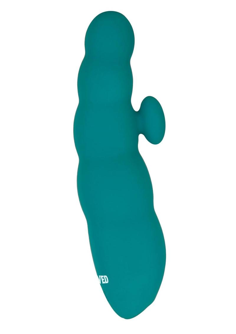 G-Spot Perfection Rechargeable Silicone Vibrator - Green