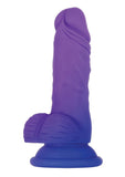 Gender X Semi Sweet Tart Color Changing Silicone Dildo