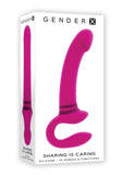 Gender X Sharing Is Caring Rechargeable Silicone Dual Vibrator