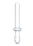 Glas Classic Smooth Dual-Ended Dildo - Clear - 9.25in