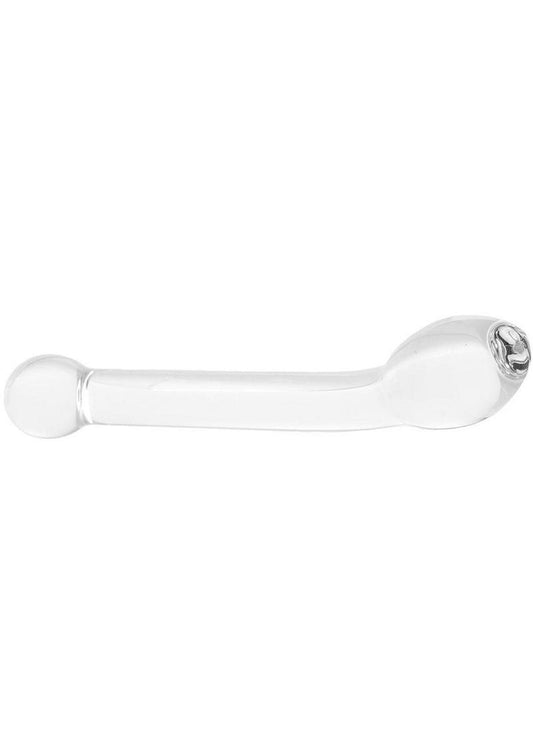 Glas G-Spot Pleasure Dildo - Clear - 2 Piece/Set