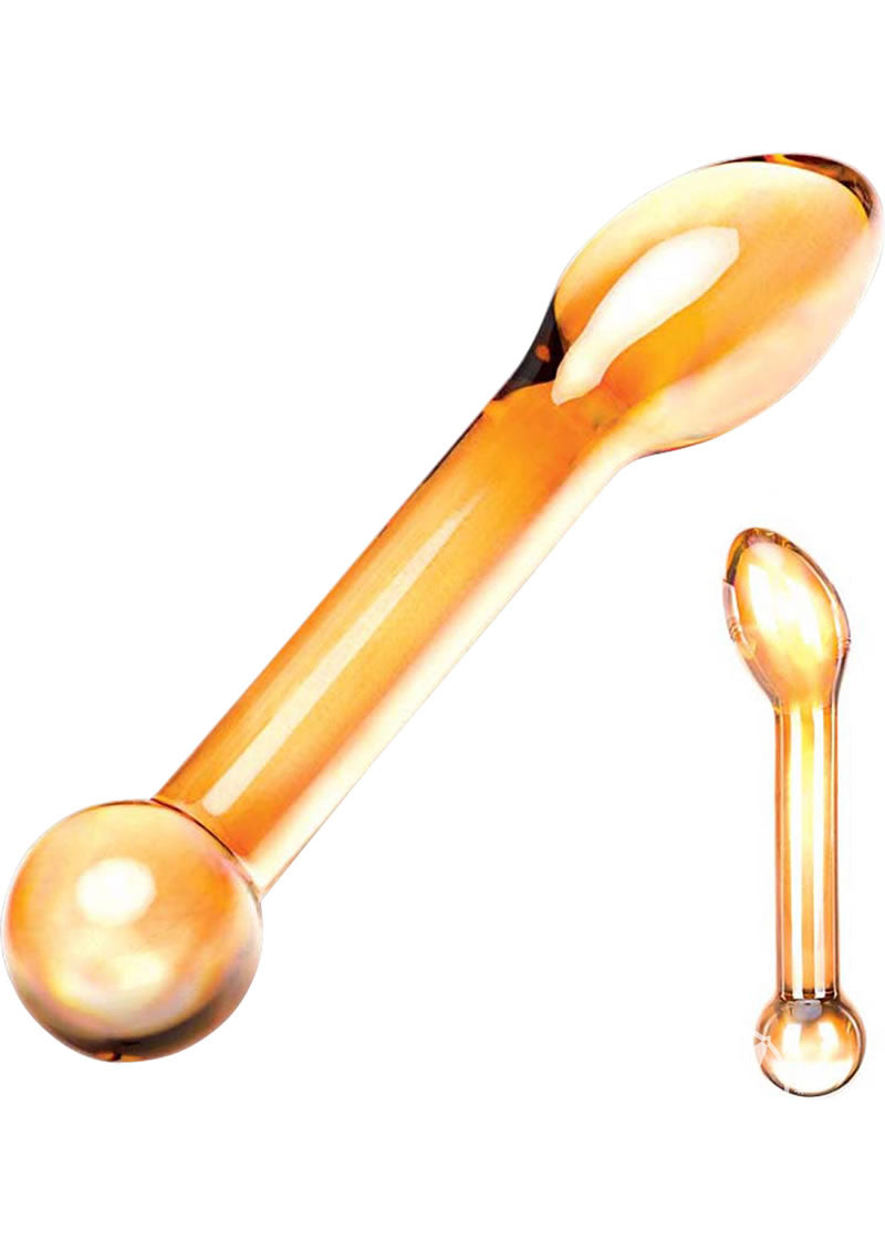 Glas Honey Dripper Anal Slider - Orange