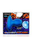 Glowhole 1 Hollow Buttplug with Led Insert - Small - Blue Morph