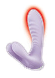 Goddess Heat Up Rechargeable Silicone Bunny Massager