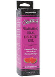 Goodhead Warming Head Oral Delight Gel Flavored Watermelon - 4oz