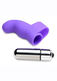 Gossip Thrill-Her Silicone Finger Vibrator - Purple