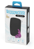 Happy Rabbit Cock Ring Rechargeable Silicone Kit - Black/Purple - 2 Piece