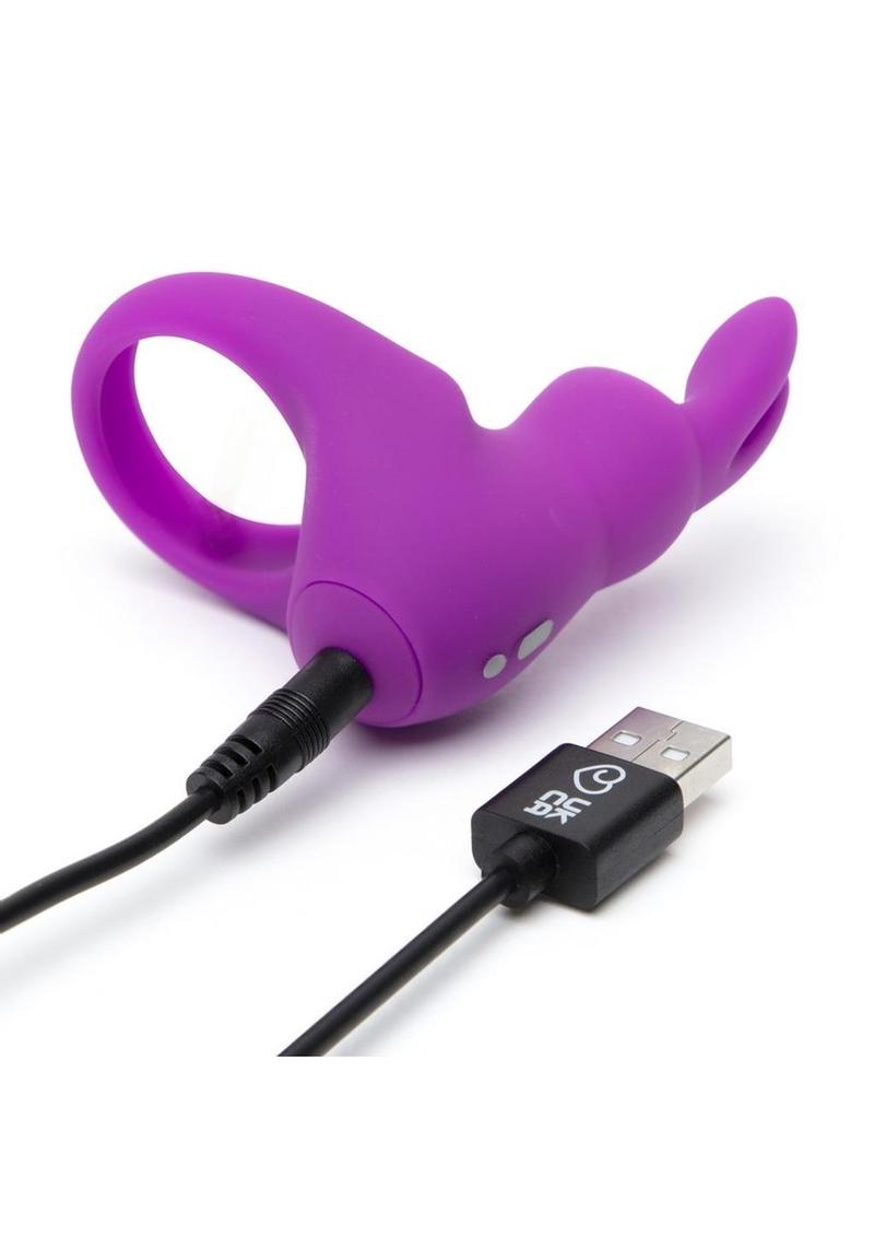 Happy Rabbit Couples Rechargeable Silicone Pleasure Kit - Pink/Purple - 7 Piece