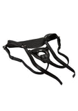 Her Royal Harness The Queen Adjustable Harness - Black