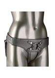 Her Royal Harness The Regal Empress Adjustable Harness - Pewter