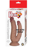 Hero The Ultra Double Dildo with Suction Cup