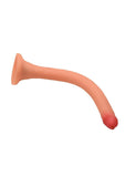 Hosed Slim Silicone Enema Hose - Vanilla - 12in