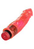 Hot Pinks Devil Dick Vibrating Dildo - Pink - 8in