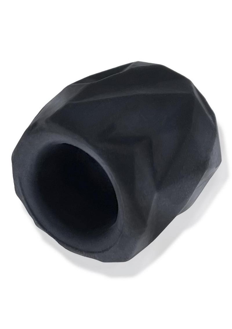 Hunkyjunk Fractal Tactile Ballstretcher - Black/Tar Ice Black