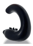 Hunkyjunk Hummer Silicone Vibrating Prostate Pegger - Tar - Black