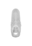 Hunkyjunk Swell Silicone Cocksheath Penis Extender - Clear - 8.25in